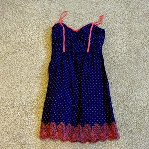 Guess sweet Polk dotted summer dress